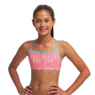 Funkita Girls Swim Crop Top | Sweet Releaf-Swimwear-Funkita-8-Sweet Releaf-Ashlee Grace Activewear & Swimwear Online