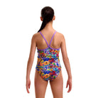 Funkita Girls Swim Steady Tankini + Brief | Austin Flowers-Swimwear-Funkita-8-Austin Flowers-Ashlee Grace Activewear & Swimwear Online