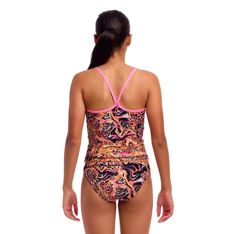 Funkita Girls Swim Steady Tankini + Brief | Tipsy Tiger-Swimwear-Funkita-8-Tipsy Tiger-Ashlee Grace Activewear & Swimwear Online
