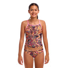 Funkita Girls Swim Steady Tankini + Brief | Tipsy Tiger-Swimwear-Funkita-8-Tipsy Tiger-Ashlee Grace Activewear & Swimwear Online