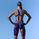 Funkita Ladies Apex Oblivion Freeback Kneeskin | Solar Flares-Swimwear-Funkita-20-Solar Flares-Ashlee Grace Activewear & Swimwear Online