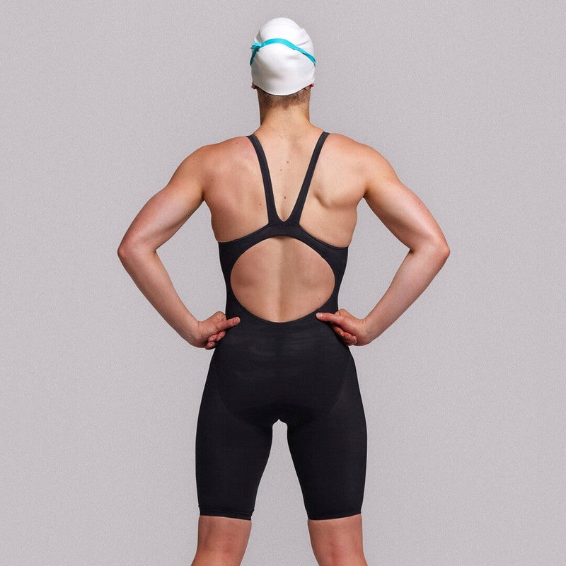 Funkita Ladies Apex Viper Kneeskin | Black Mint-Swimwear-Funkita-18-Black Mint-Ashlee Grace Activewear & Swimwear Online