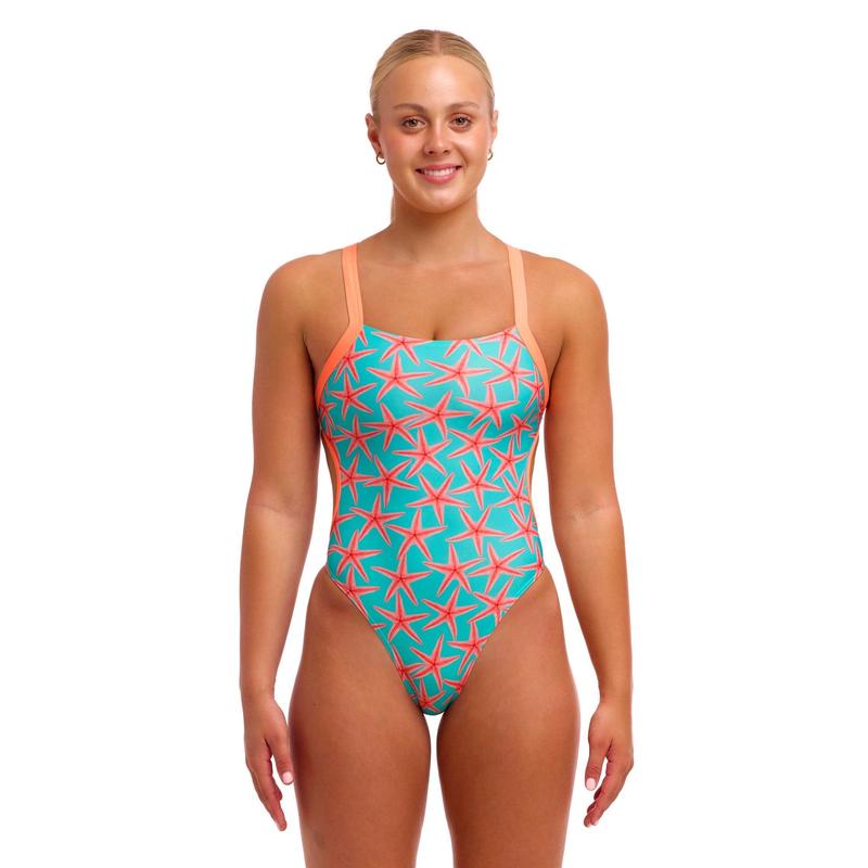Funkita Ladies Brace Free One Piece | Star Party-Swimwear-Funkita-6-Star Party-Ashlee Grace Activewear & Swimwear Online