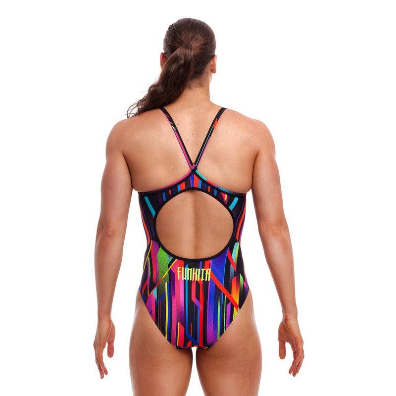 Funkita Ladies Diamond Back One Piece | Baby Beamer-Swimwear-Funkita-6-Baby Beamer-Ashlee Grace Activewear & Swimwear Online
