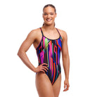 Funkita Ladies Diamond Back One Piece | Baby Beamer-Swimwear-Funkita-6-Baby Beamer-Ashlee Grace Activewear & Swimwear Online