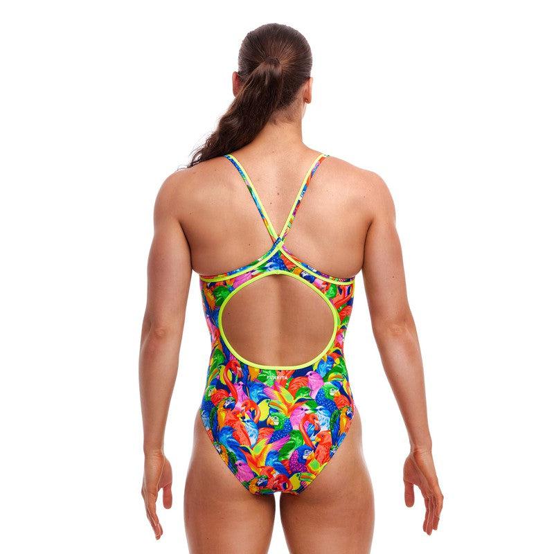 Funkita Ladies Diamond Back One Piece | Bright Birds-Swimwear-Funkita-6-Bright Birds-Ashlee Grace Activewear & Swimwear Online