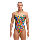 Funkita Ladies Diamond Back One Piece | Bright Birds-Swimwear-Funkita-6-Bright Birds-Ashlee Grace Activewear & Swimwear Online