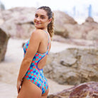 Funkita Ladies Diamond Back One Piece | Flip Flop-Swimwear-Funkita-6-Flip Flop-Ashlee Grace Activewear & Swimwear Online