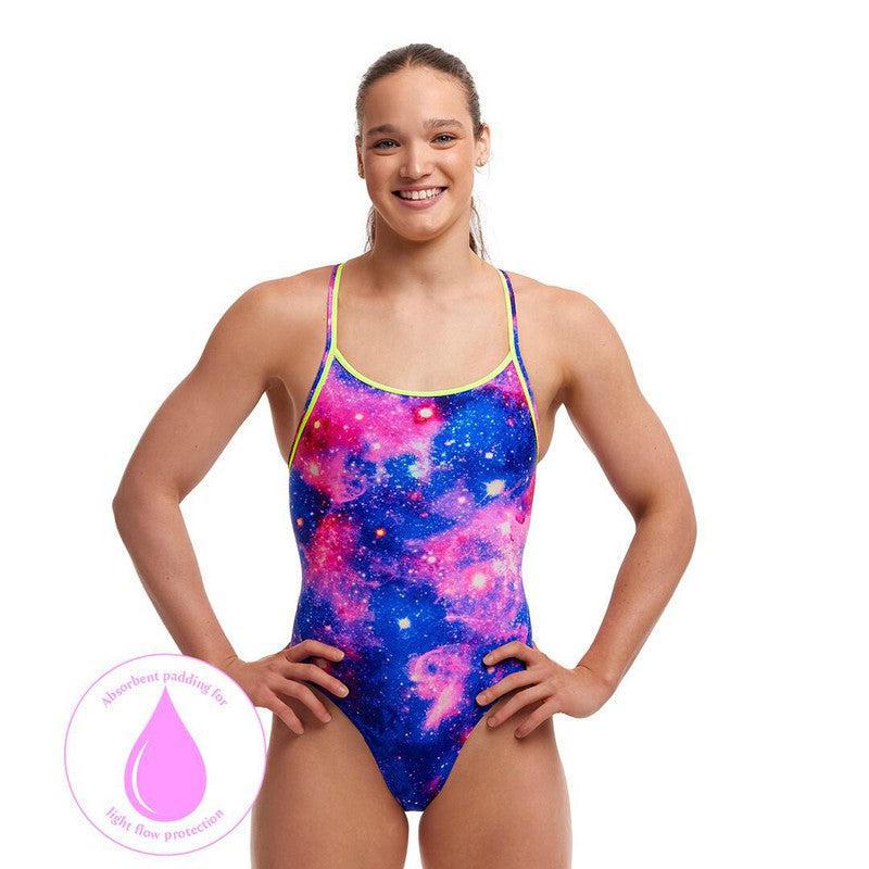 Funkita Ladies Diamond Secure One Piece | Cosmos-Swimwear-Funkita-6-Cosmos-Ashlee Grace Activewear & Swimwear Online