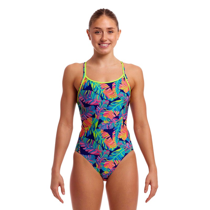 Funkita Ladies Diamond Secure One Piece | Leaving Today-Swimwear-Funkita-6-Leaving Today-Ashlee Grace Activewear & Swimwear Online