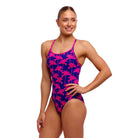 Funkita Ladies Diamond Secure One Piece | Pinky Palms-Swimwear-Funkita-6-Pinky Palms-Ashlee Grace Activewear & Swimwear Online