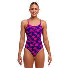 Funkita Ladies Diamond Secure One Piece | Pinky Palms-Swimwear-Funkita-6-Pinky Palms-Ashlee Grace Activewear & Swimwear Online
