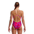 Funkita Ladies Diamond Secure One Piece | Try Pink-Swimwear-Funkita-6-Try Pink-Ashlee Grace Activewear & Swimwear Online
