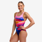 Funkita Ladies Eclipse One Piece | Misty Mournes-Swimwear-Funkita-8-Misty Mournes-Ashlee Grace Activewear & Swimwear Online