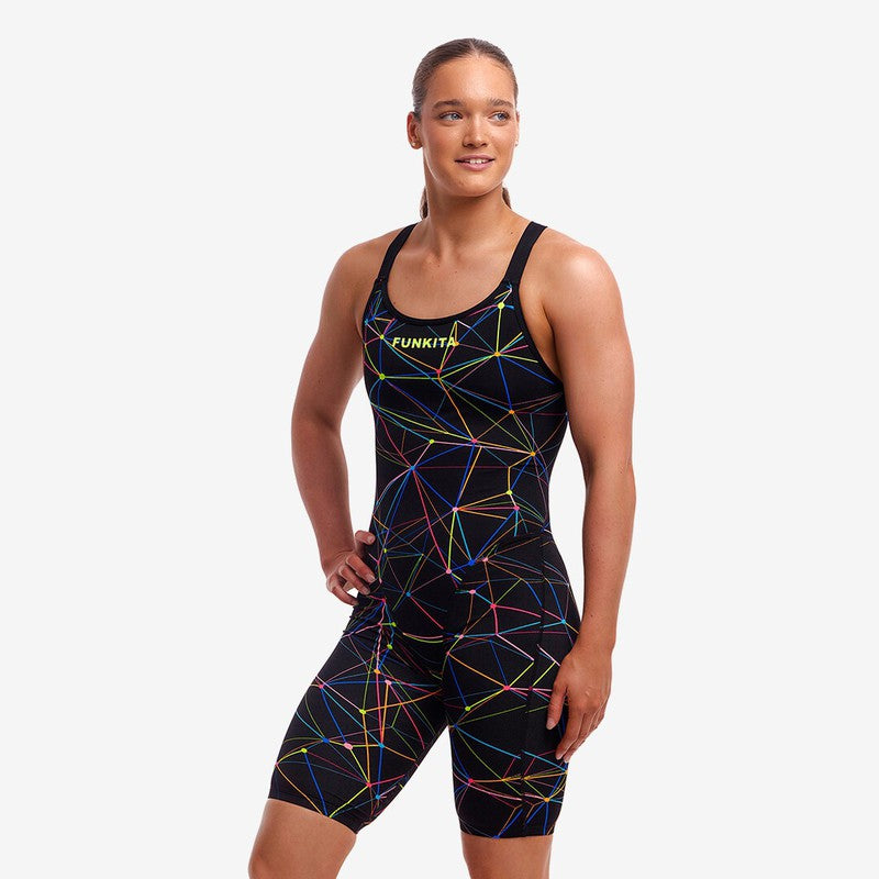 Funkita Ladies Fast Legs One Piece | Star Sign-Swimwear-Funkita-30-Star Sign-Ashlee Grace Activewear & Swimwear Online