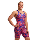 Funkita Ladies Fast Training One Piece | Ruff Stuff-Swimwear-Funkita-30-Ruff Stuff-Ashlee Grace Activewear & Swimwear Online