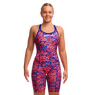 Funkita Ladies Fast Training One Piece | Ruff Stuff-Swimwear-Funkita-30-Ruff Stuff-Ashlee Grace Activewear & Swimwear Online