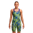 Funkita Ladies Fast Training One Piece | Scaled Back-Swimwear-Funkita-30-Scaled Back-Ashlee Grace Activewear & Swimwear Online