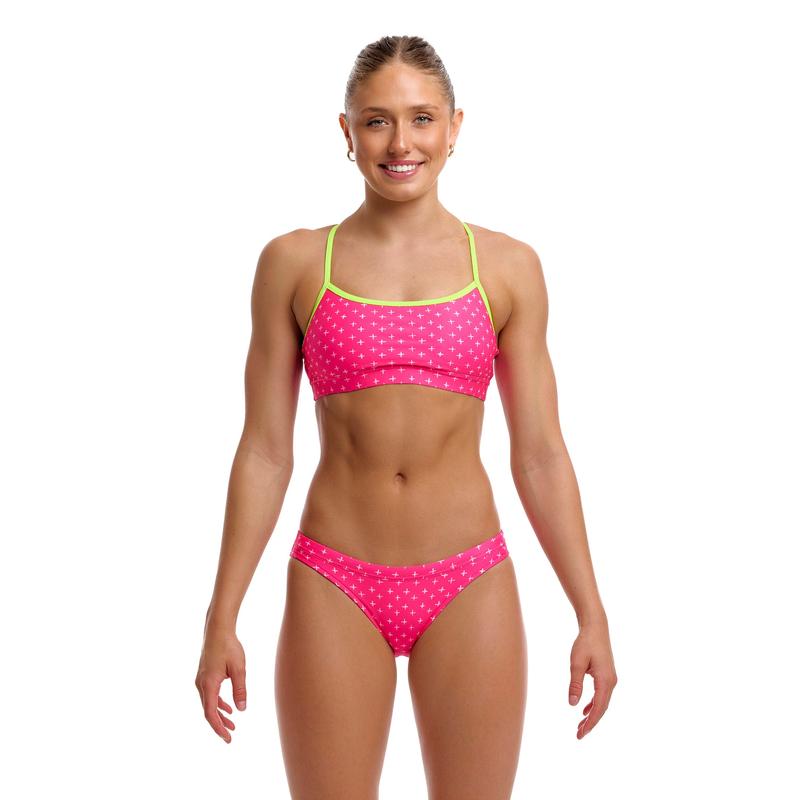 Funkita Ladies Hipster Brief | Pink Proton-Swimwear-Funkita-8-Pink Proton-Ashlee Grace Activewear & Swimwear Online