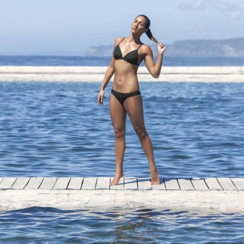 Funkita Ladies Hipster Brief | Still Black-Swimwear-Funkita-8-Still Black-Ashlee Grace Activewear & Swimwear Online