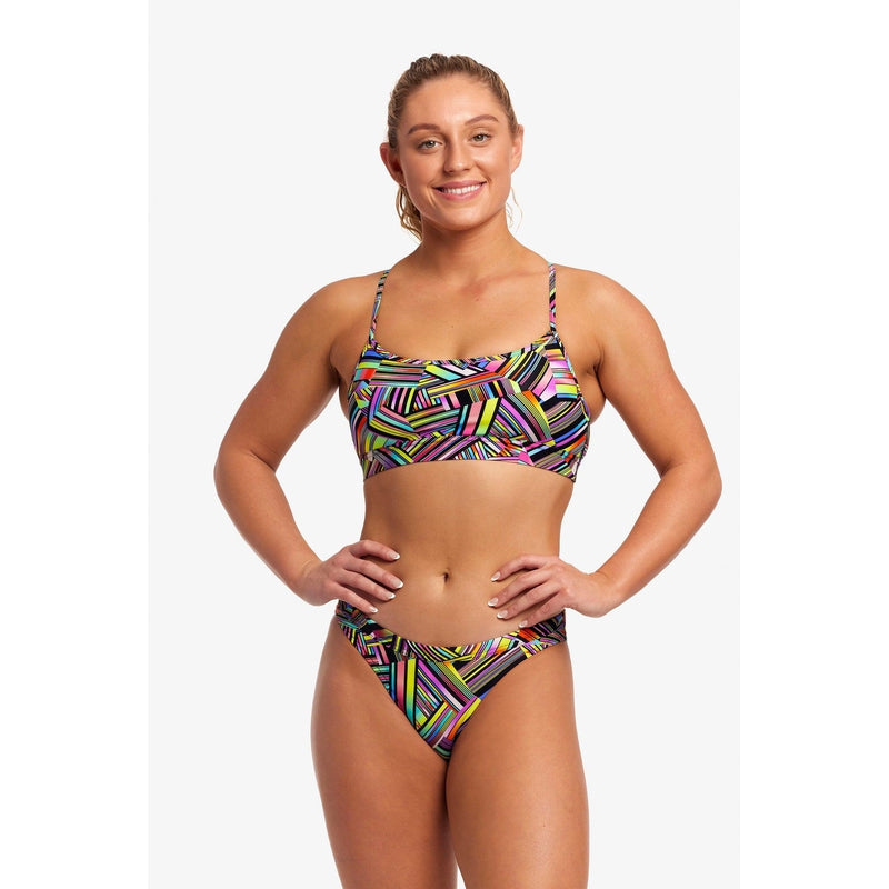Funkita Ladies Hipster Brief | Strip Straps-Swimwear-Funkita-8-Strip Straps-Ashlee Grace Activewear & Swimwear Online
