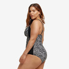 Funkita Ladies Ruched One Piece | Snow White-Swimwear-Funkita-10-Snow White-Ashlee Grace Activewear & Swimwear Online