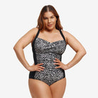 Funkita Ladies Ruched One Piece | Snow White-Swimwear-Funkita-10-Snow White-Ashlee Grace Activewear & Swimwear Online