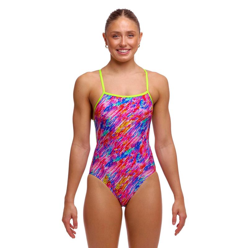 Funkita Ladies Single Strap One Piece | Blow In-Swimwear-Funkita-6-Blow In-Ashlee Grace Activewear & Swimwear Online