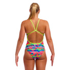 Funkita Ladies Single Strap One Piece | Free Foliage-Swimwear-Funkita-6-Free Foliage-Ashlee Grace Activewear & Swimwear Online