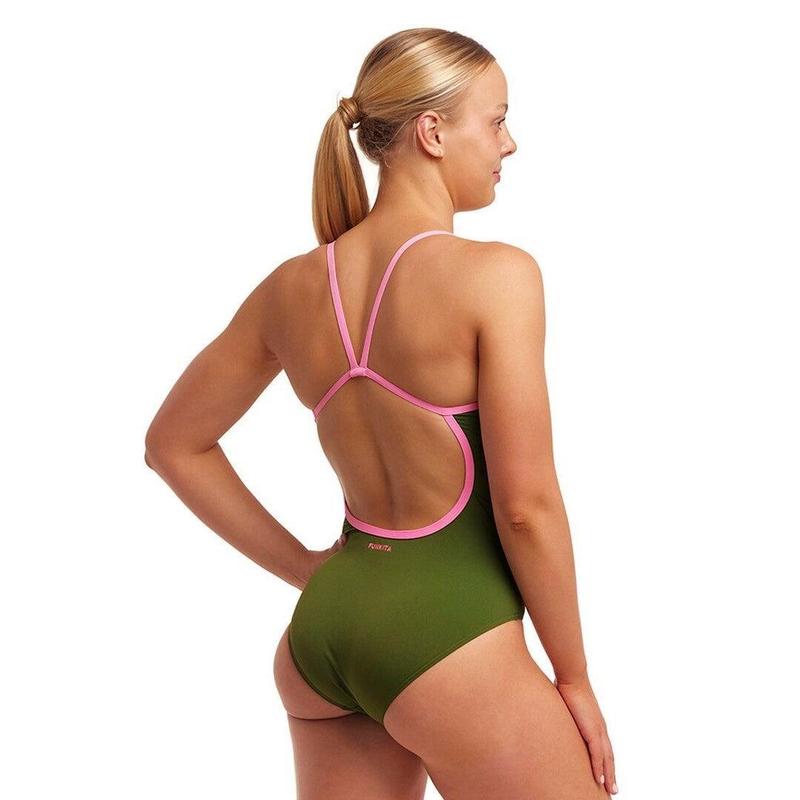 Funkita Ladies Single Strap One Piece | Glamo Camo-Swimwear-Funkita-6-Glamo Camo-Ashlee Grace Activewear & Swimwear Online
