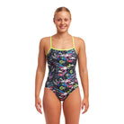 Funkita Ladies Single Strap One Piece | Hippy Dippy-Swimwear-Funkita-6-Hippy Dippy-Ashlee Grace Activewear & Swimwear Online