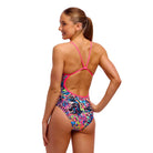 Funkita Ladies Single Strap One Piece | Lolly Leopard-Swimwear-Funkita-6-Lolly Leopard-Ashlee Grace Activewear & Swimwear Online