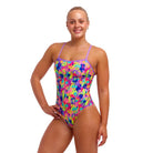 Funkita Ladies Single Strap One Piece | Mess Match-Swimwear-Funkita-6-Mess Match-Ashlee Grace Activewear & Swimwear Online