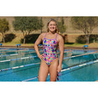 Funkita Ladies Single Strap One Piece | Mess Match-Swimwear-Funkita-6-Mess Match-Ashlee Grace Activewear & Swimwear Online