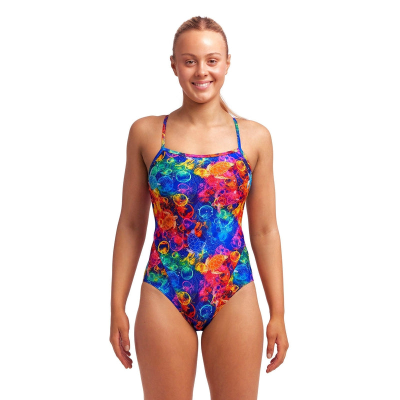 Funkita Ladies Single Strap One Piece | Ocean Galaxy-Swimwear-Funkita-8-Ocean Galaxy-Ashlee Grace Activewear & Swimwear Online