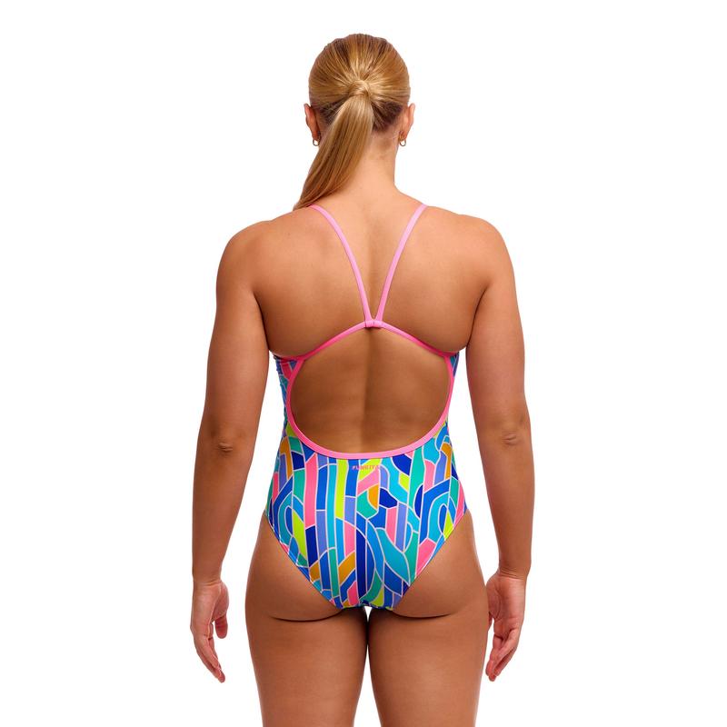 Funkita Ladies Single Strap One Piece | Pillared-Swimwear-Funkita-6-Pillared-Ashlee Grace Activewear & Swimwear Online