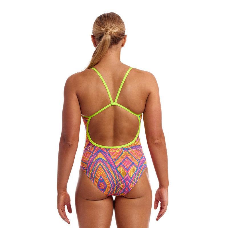 Funkita Ladies Single Strap One Piece | Sound Stopper-Swimwear-Funkita-6-Sound Stopper-Ashlee Grace Activewear & Swimwear Online