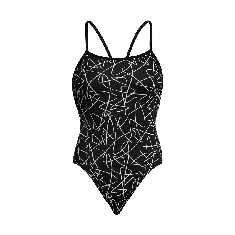 Funkita Ladies Single Strap One Piece | Texta Mess-Swimwear-Funkita-8-Texta Mess-Ashlee Grace Activewear & Swimwear Online