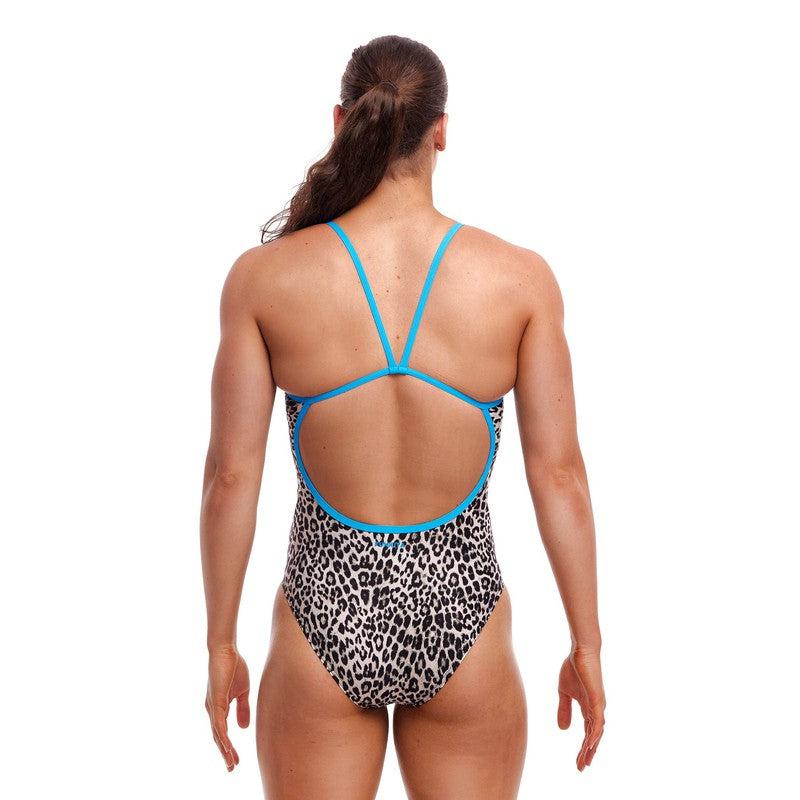 Funkita Ladies Single Strap One Piece | White Walker-Swimwear-Funkita-6-White Walker-Ashlee Grace Activewear & Swimwear Online