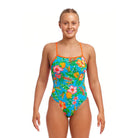 Funkita Ladies Single Strength One Piece | Blue Hawaii-Swimwear-Funkita-6-Blue Hawaii-Ashlee Grace Activewear & Swimwear Online