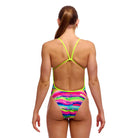 Funkita Ladies Single Strength One Piece | Paint Patch-Swimwear-Funkita-6-Paint Patch-Ashlee Grace Activewear & Swimwear Online