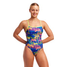 Funkita Ladies Single Strength One Piece | Palm A Lot-Swimwear-Funkita-8-Palm A Lot-Ashlee Grace Activewear & Swimwear Online