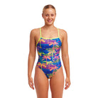 Funkita Ladies Single Strength One Piece | Palm A Lot-Swimwear-Funkita-8-Palm A Lot-Ashlee Grace Activewear & Swimwear Online