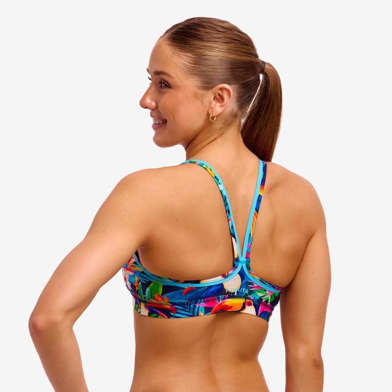 Funkita Ladies Sports Top | Birdie Wordie-Swimwear-Funkita-8-Birdie Wordie-Ashlee Grace Activewear & Swimwear Online