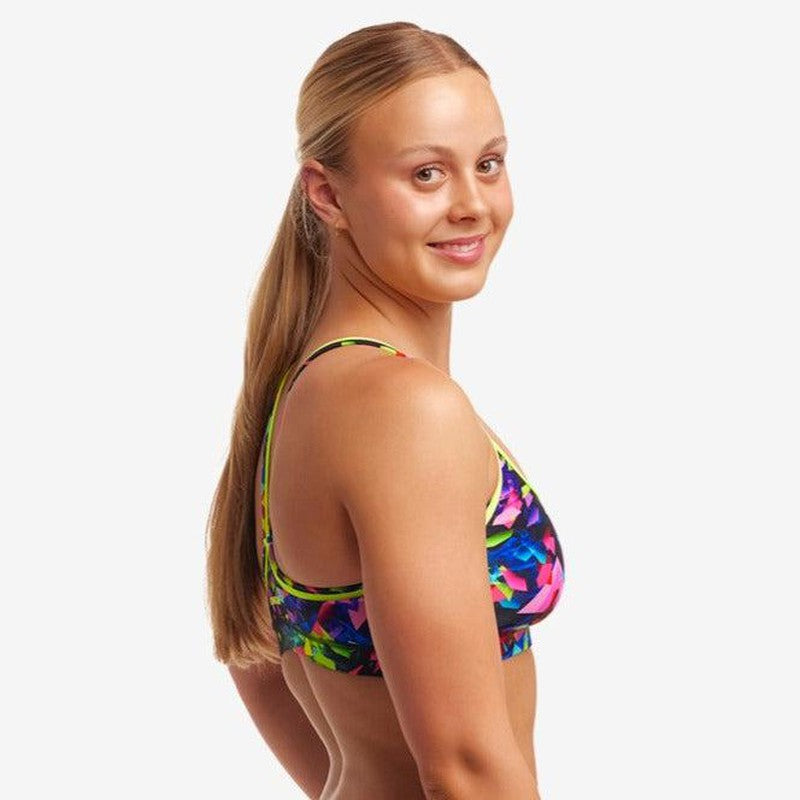 Funkita Ladies Sports Top | Destroyer-Swimwear-Funkita-8-Destroyer-Ashlee Grace Activewear & Swimwear Online