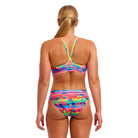 Funkita Ladies Sports Top | Free Foliage-Swimwear-Funkita-8-Free Foliage-Ashlee Grace Activewear & Swimwear Online