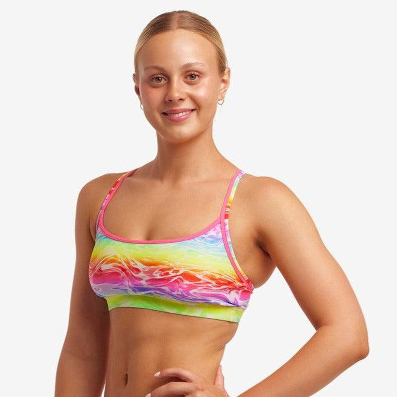 Funkita Ladies Sports Top | Lake Acid-Swimwear-Funkita-8-Lake Acid-Ashlee Grace Activewear & Swimwear Online