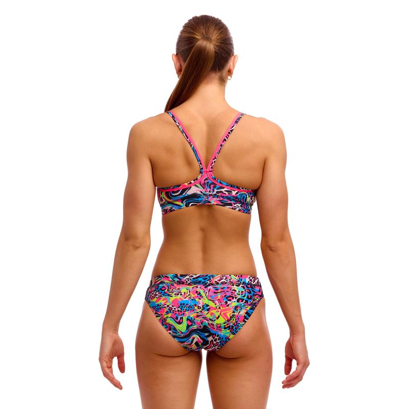 Funkita Ladies Sports Top | Lolly Leopard-Swimwear-Funkita-8-Lolly Leopard-Ashlee Grace Activewear & Swimwear Online