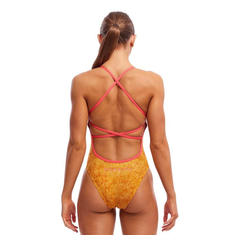 Funkita Ladies Strapped In One Piece | Circle of Life-Swimwear-Funkita-8-Circle of Life-Ashlee Grace Activewear & Swimwear Online