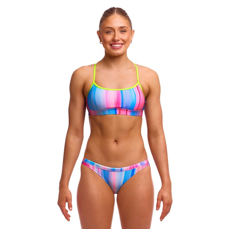 Funkita Ladies Swim Crop Top | Curtain Call-Swimwear-Funkita-8-Curtain Call-Ashlee Grace Activewear & Swimwear Online